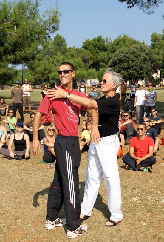 Shifu Oswald Elleberger und Mag. Christian Waltenberger